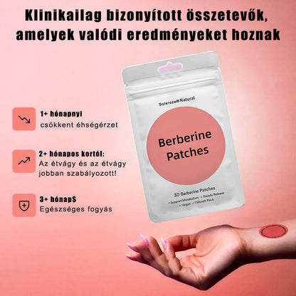 ♨️Berberines fogyasztó tapasz: Szabályozza étvágyát, növelje energiaszintjét és csökkentse természetesen a stresszt!