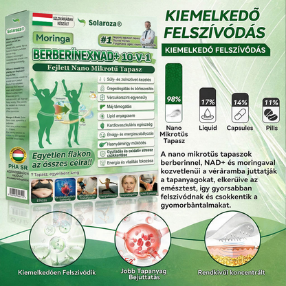 💥Hivatalos Bolt | 💯Solaroza® Prémium Nano Tűs Tapaszok (Napi Egyszer, Eredmények 7 Nap Alatt), Alkalmas Emésztésre, Duzzanat Csökkentésére, Méregtelenítésre, Alvási Apnoéra és Ízületi Problémákra