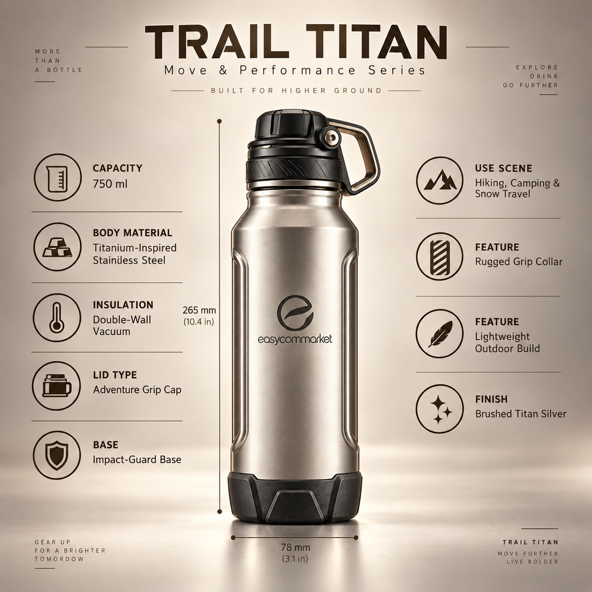 Easycommarket TRAIL TITAN
