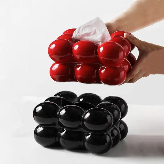 🌸Kerámia papírzsebkendő tartó fiókkal – Szalvéta és papírtörlő rendszerező🌸