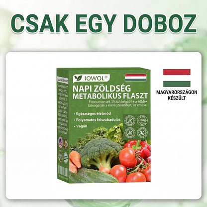 Napi zöldség tapasz az anyagcsere egyensúlyáért✔🍀