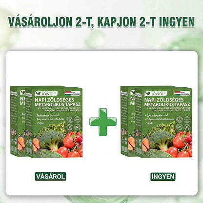 Napi zöldség tapasz az anyagcsere egyensúlyáért✔🍀