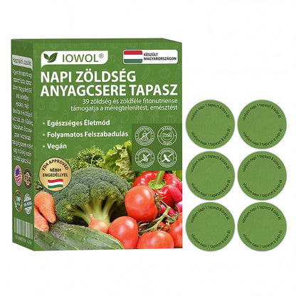 Napi zöldség tapasz az anyagcsere egyensúlyáért✔🍀