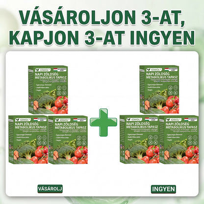 Napi zöldség tapasz az anyagcsere egyensúlyáért✔🍀